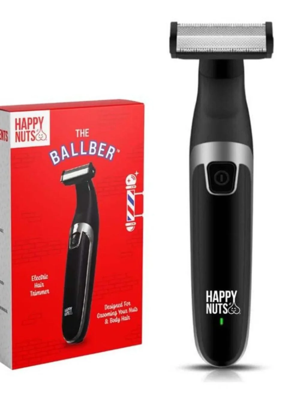 The Ballber Happy Nuts Waterproof Electric Body Trimmer